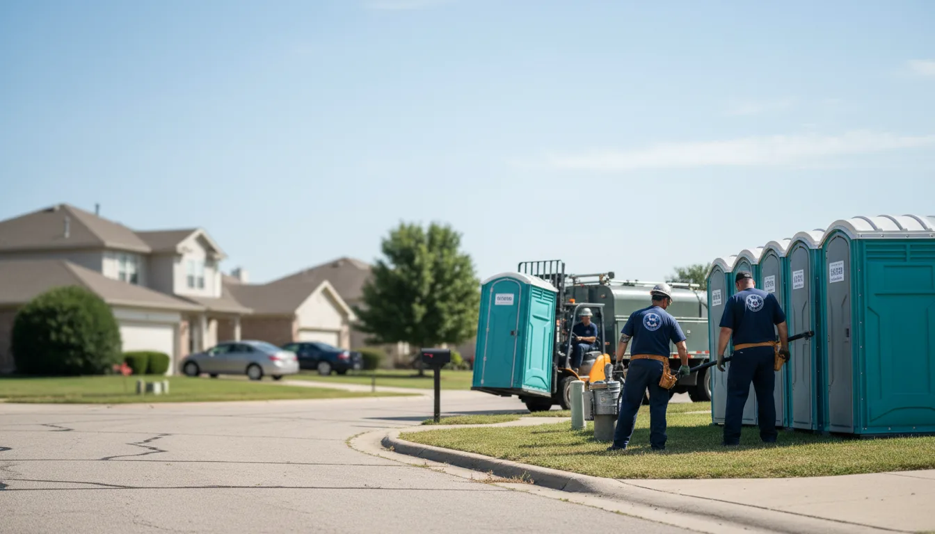 Porta Potty Rental in Como, TX near me
